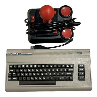 C64 Commodore 64 Mini Classic Console With 64 Games Brand New