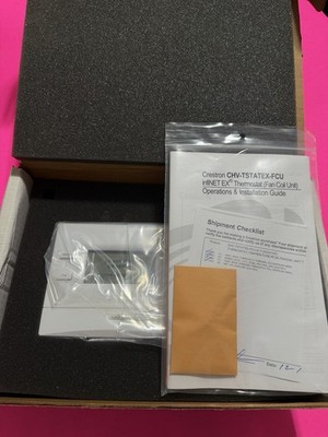 Crestron CHV-TSTATEX-FCU-W-T NEW OPEN BOX