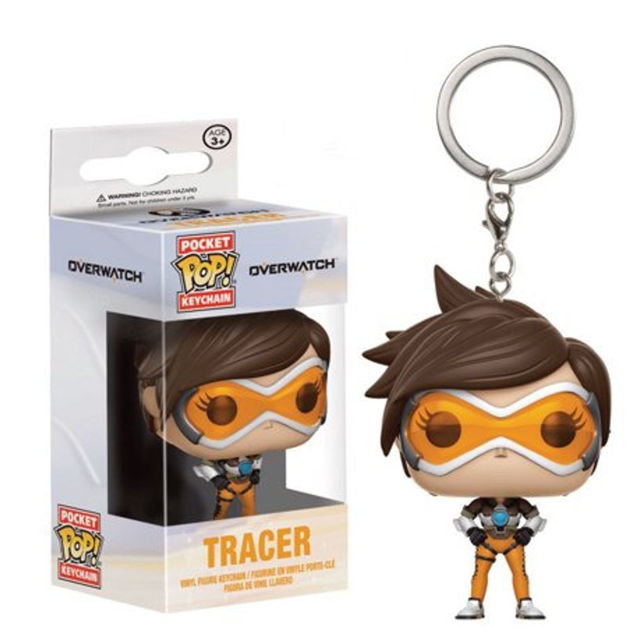 Funko Pop Keychain Overwatch Tracer Action Figure