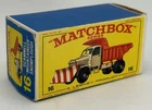 Matchbox Lesney BOX ONLY Original 16 Scammell “Mountaineer” Snowplough Free Ship