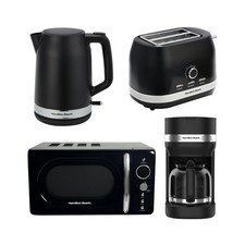 Wasserkocher, Toaster, Kaffeemaschine & Mikrowelle Ella Set, von Hamilton Beach