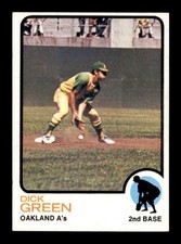 1973 Topps #456 Dick Green   EXMT/EXMT+ X3724446