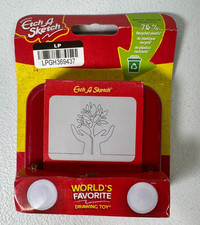 Etch A Sketch Pocket Classic Drawing Toy Portable Travel Size Read Below