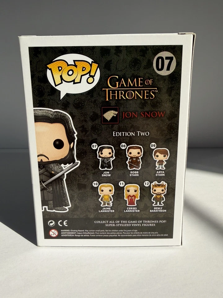 Funko Pop Beyond The Wall Jon Snow 07 Game Of Thrones - Image 4 of 4