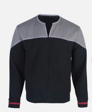 For First Contact Uniforms DSN Captain JL Picard Sisko Starfleet Shirt Jackets