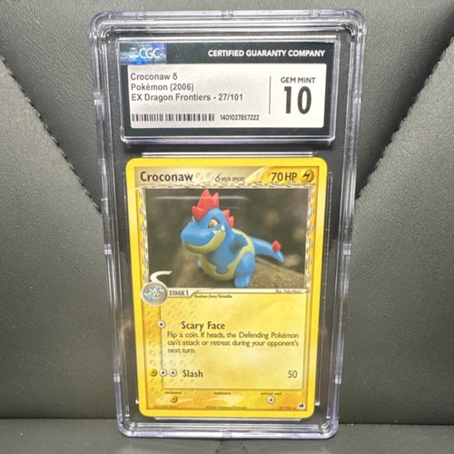 Croconaw δ graded CGC 10 for sale on eBay