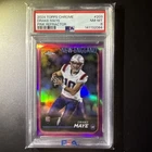 2024 Topps Chrome Drake Maye Pink Refractor #203 PSA 8 Patriots