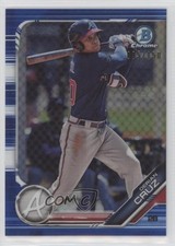 2019 Bowman Draft Chrome Blue Refractor 5/150 Derian Cruz #BDC-52 s7f