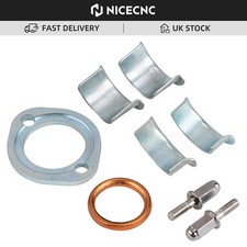 For Honda CG125 CB XL XL185 54/55mm Exhaust Muffler Pipe Flange Collets Collar