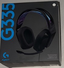 Logitech Gaming Headphones G335 Black Wired Headset with Microphone