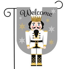 Briarwood Lane The Nutcracker Burlap Garden Flag