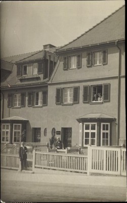 Foto Ak Weimar in Thüringen, Partie an einem Wohnhaus - 10781989