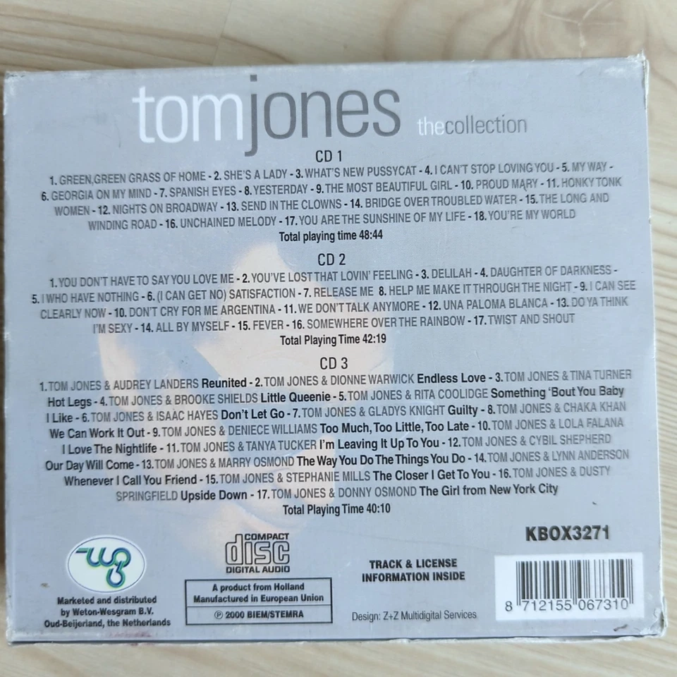 Tom Jones – The Collection - 3x CD Box - Zustand Sehr Gut @I05 - Bild 2 von 4