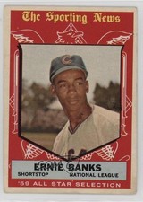 1959 Topps High # Ernie Banks #559 HOF 0z0n