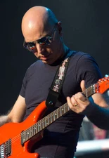 Joe Satriani during the Black Swans and Wormhole Wizards Tour at T- Old Photo