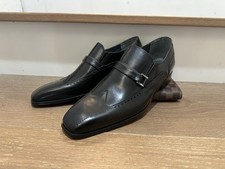 Mens Luigi Maxavic Versace Style Dress Shoe Size US 8.5 EU 41.5