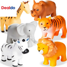 Bath Toys No Hole, for Infants 6-12 Toddlers 1-3, No Hole Bathtub Toys Animal,