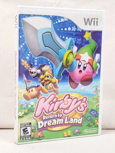 Kirby's Return to Dream Land (Nintendo Wii, 2011) Complete