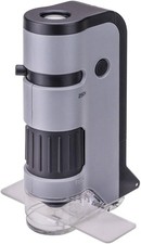 100X-250X Mini Pocket Microscope for Kids Adu...