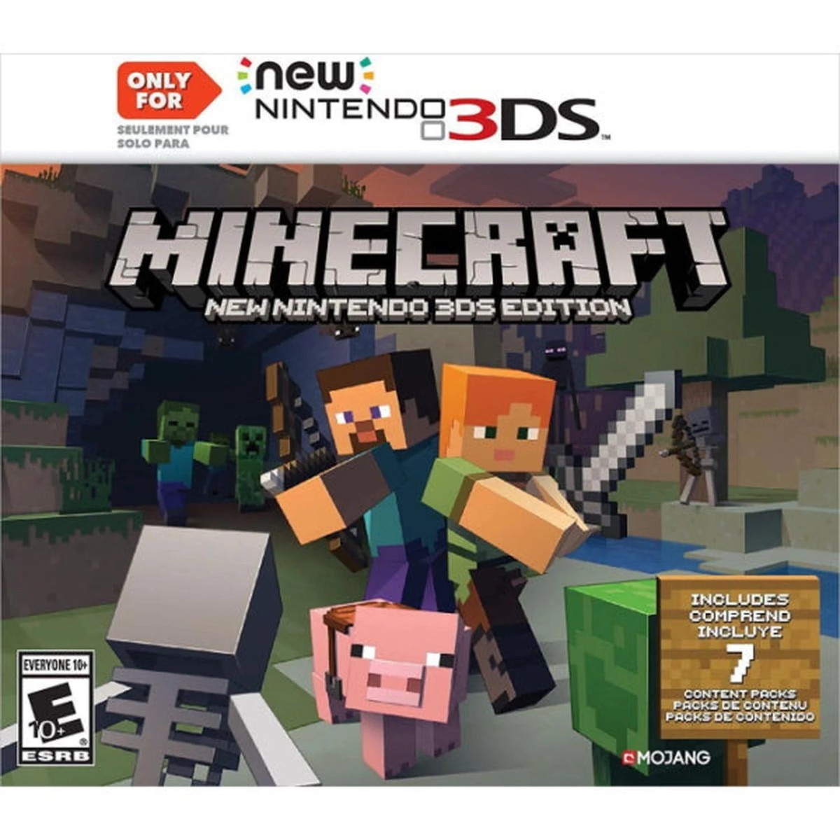 ニンテンドーDS 3DS ソフト Minecraft: NEW Nintendo 3DS Edition [NEW Nintendo 3DS] 45496904517