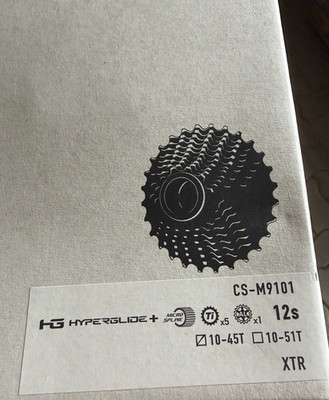 Shimano XTR Kassette CS-M9101-12 (10-45) Kranz