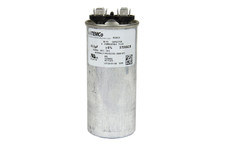 Temco 40 Uf Run Capacitor CBB65, 40 MFD, 370V, Round, 50/60Hz  for HVAC AC Fan,