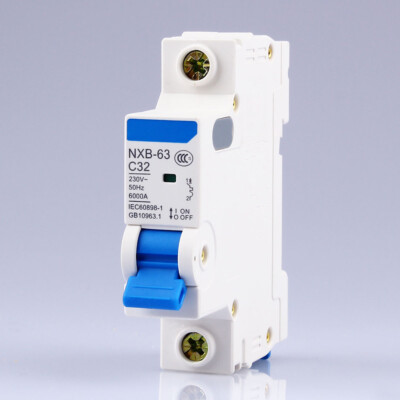 For Chint NXB-63 1P 32A Series Circuit Breaker Leakage Protector C-Type