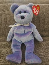Ty Beanie Baby Bear Clubby II the Official Club Bear DOB March 9, 1999