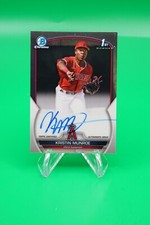 2023 Bowman Chrome Prospect Autographs #CPA-KME Kristin Munroe Auto R6220J