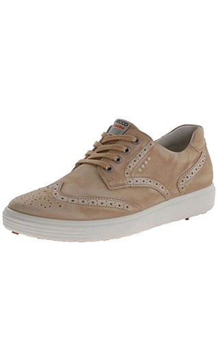 Ecco Biom Hydromax Yak Leather Spikeless White Golf Shoes  display picture 3