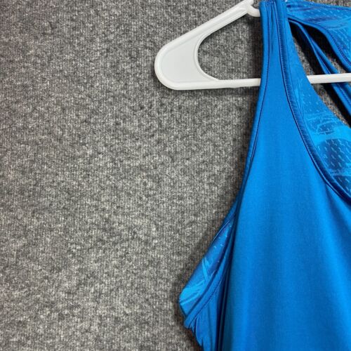 MOUNTAIN HARDWEAR Top sin mangas Grande Azul Raceback Sujetador Incorporado Damas. - Imagen 5 de 13