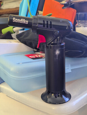 #ad #ad PARTS REPAIR ONLY Sondiko S907 Adjustable Refillable Butane Torch Fuel Gauge $15.00