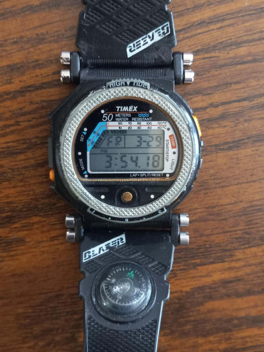 Timex Blazer 707 Vintage Digital Watch - RARE! - Temp, High  display picture 1