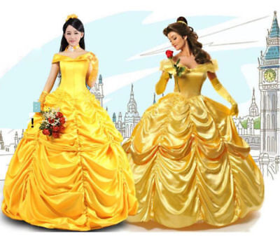 belle yellow gown