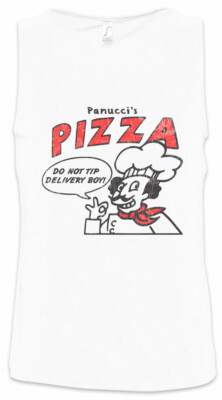 Panucci's Pizza Herren Tank Top Italy Maker Fire Pizzeria Fun Love Addiction