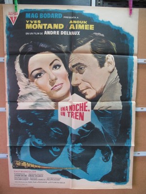 540     UNA NOCHE UN TREN ANOUK AIMEE YVES MONTAND