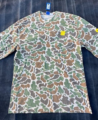 Undefeated Desert Duck Men's Camouflage Long Sleeve Shirt Size M