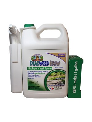Bonide 2603 Captain Jack's Deadweed Brew 128 oz RTU + Refill Mix (256 Oz Total)