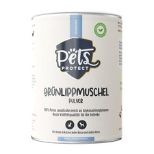 100% Grünlippmuschel Pulver für Hunde & Kat...