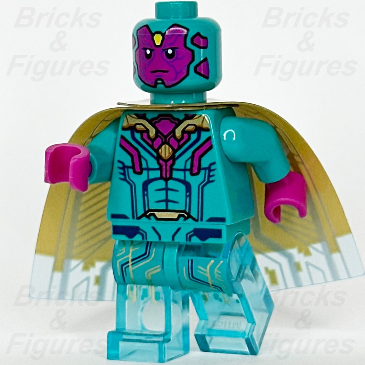 LEGO® Super Heroes Vision Minifigure Avengers Marvel Dark
