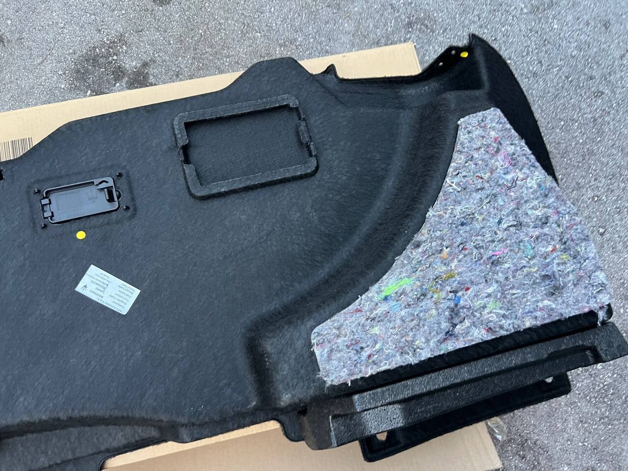Maserati Ghibli 2017 OEM Left Rear Trunk Side Trim Panel –  6700248370