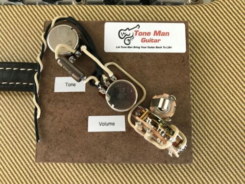  The Country Telecaster Prewired Kit PIO Tone Cap Cloth vintage wire Switch - Photo 1/7