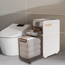 Floor Cabinet For Narrow Bathroom Floor Standing Toilet Paper Holder