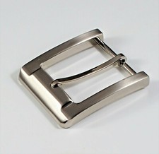 New 1 1/2" 38mm pin buckle T12 new man women durable brushed nickel color
