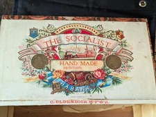 Early 1900s Socialist Cigar Box Political Campaign Debs Era