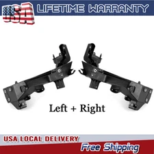 Left Right Pair Headlight Support Mounting Bracket For 14-21 Jeep Grand Cherokee