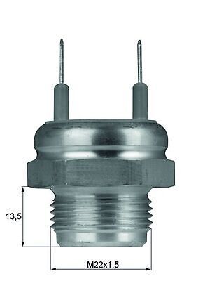 Mahle Tsw 8D Temperaturschalter, KüHlerlüFter FüR Alfa Romeo Audi Austin-image