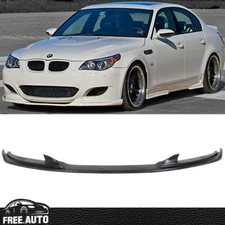 Fit 06-10 BMW E60 M5 Only 1PC H Style Front Bumper Lip Spoiler Bodykit Unpainted