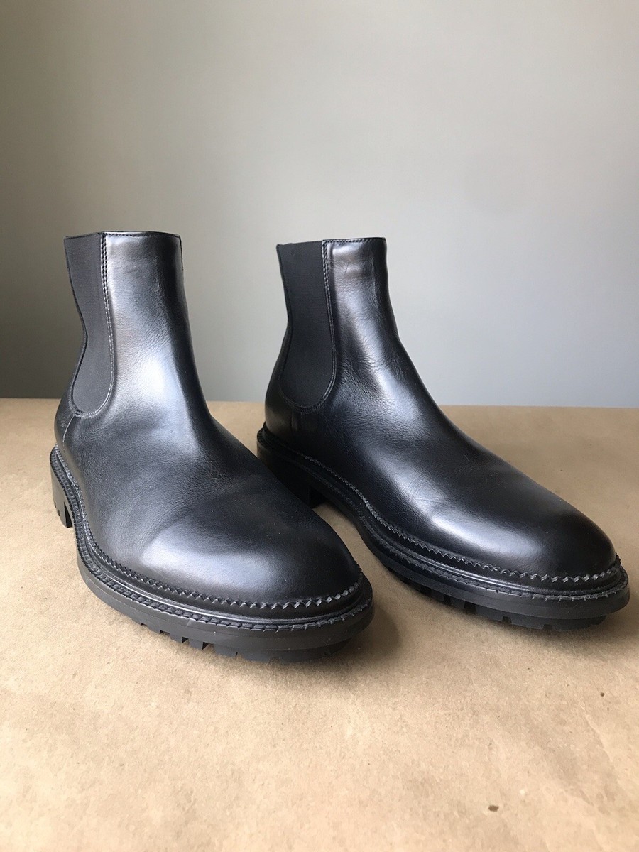 Aquatalia - Men’s 9 1/2 Italian Boots. Bernardo Black – Aquatalia® main image 2