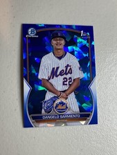 Dangelo Sarmiento 2023 Bowman Chrome Prospects 1st #BCP161 Sapphire Refractor